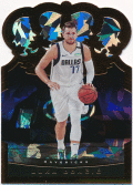 Luka Doncic NBA 2020-21 Panini Crown Royale Crystal Parallel