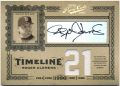 Roger Clemens MLB 2005 Playoff Prime Cuts Timeline Signature Jersey Auto 10/10