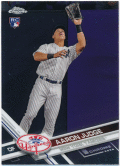 Aaron Judge MLB 2017 Topps Chrome RC #169 Rookie Card