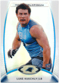 Luke Kuechly NFL 2012 Topps Platinum RC Rookie Refractor