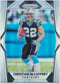 Christian McCaffrey NFL 2017 Panini Prizm RC Rookie Silver Prizm