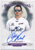 Graham Rahal 2018 Upper Deck Goodwin Champions Signature Auto インディ500