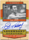 Bob Cousy NBA 2003-04 Upper Deck UD Legends Legendary Signature Auto