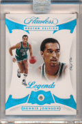 Dennis Johnson NBA 2019-20 Panini Flawless Legends Platinum Diamond 1/1 1of1