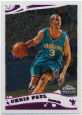 Chris Paul NBA 2005-06 Topps Chrome RC #168 Rookie Card