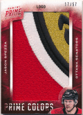 Jason Spezza NHL 2013-14 Panini Prime Prime Colors Patch 17/57