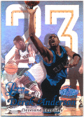 Derek Anderson NBA 1998-99 Flair Showcase Row 2 Legacy Collection 70/99