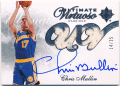 Chris Mullin NBA 2007-08 Upper Deck UD Ultimate Collection Virtuoso Jersey Auto 14/25