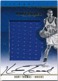 Kurt Thomas NBA 2016-17 Panini Preferred Silhouettes Jersey Auto 34/60