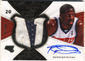 Raymond Felton 08-09 UD Exquisite Collection Noble Nameplates Patch Auto 03/10