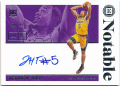 Talen Horton-Tucker NBA 2019-20 Panini Encased RC Rookie Notable Signature Auto 59/99