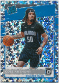 Cole Anthony NBA 2020-21 Panini Donruss Optic Fast Break RC Rated Rookie Silver Prizm