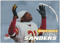 Deion Sanders NFL 2001 Fleer Ultra Platinum Medallion 24/50