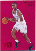 Anfernee Hardaway NBA 2013-14 Fleer Retro Metal Universe Precious Metal Gems Red 149/150