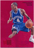 Rajon Rondo NBA 2013-14 Fleer Retro Metal Universe Precious Metal Gems Red 065/150