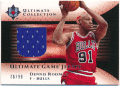Dennis Rodman NBA 2005-06 Upper Deck Ultimate Collection Game Jersey 70/99
