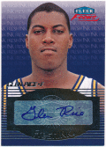 Glen Rice NBA 2012-13 Fleer Retro Fleer Focus Fresh Ink Signature Auto