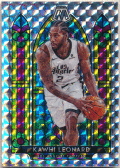 Kawhi Leonard NBA 2019-20 Panini Mosaic Stained Glass