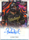 Rodolfo Castro MLB 2022 Topps Fire RC Rookie Signature Auto