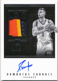 Domantas Sabonis NBA 2016-17 Panini Noir RC Rookie Signature Patch Auto 14/99