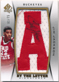 Jim Jackson NBA 2012-13 Upper Deck SP Authentic By the Letter Signature Auto 61/75