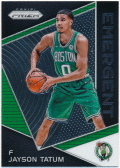 Jayson Tatum NBA 2017-18 Panini Prizm RC Rookie Emergent