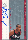 Bonzi Wells NBA 1999-00 Upper Deck UD SP Authentic Sign of the Times Signature Auto