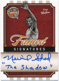 Nevil Shed NBA 2009-10 Panini Hall of Fame Framed Signature Auto 160/899