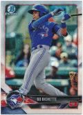 Bo Bichette MLB 2018 Bowman Chrome Prospect Refractor
