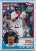 Rafael Devers MLB 2018 Topps Chrome 1983 Topps RC Rookie Refractor