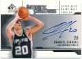 Emanuel Manu Ginobili NBA 2003-04 Upper Deck SP Signature Edition Auto