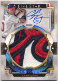 Chipper Jones MLB 2018 Topps Five Star Autographed Jumbo Patch Auto 08/10
