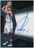 Ricky Rubio NBA 2016-17 Panini Select Signature Auto 73/99