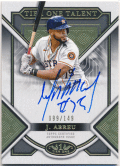 Jose Abreu MLB 2023 Topps Tier One Talent Signature Auto 099/149