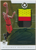 Omari Spellman NBA 2018-19 Panini Opulence RC Rookie Gold Signature Patch Auto 12/25