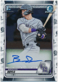 Brenton Doyle MLB 2020 Bowman Chrome 1st Bowman Signature Auto