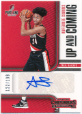 Anfernee Simons NBA 2018-19 Panini Contenders RC Rookie Up and Coming Signature Auto 122/199