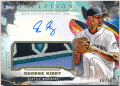 George Kirby MLB 2023 Topps Inception RC Rookie Signature Patch Auto 45/50