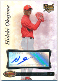 岡島秀樹 MLB 2007 Bowman's Best RC Rookie Refractor Signature Auto Hideki Okajima