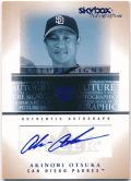 大塚晶則 MLB 2005 Skybox Autographics Future Signs Auto Akinori Otsuka