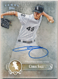 Chris Sale MLB 2013 Topps Five Star Rainbow Foil Signature Auto 13/25