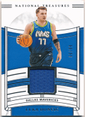 Luka Doncic NBA 2019-20 Panini National Treasures Jersey Treasures 66/99