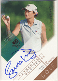 Laura Diaz Golf 2003 UD SP Authentic RC Auto 0811/1999