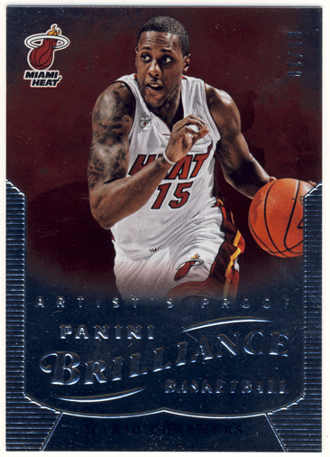 Mario Chalmers NBA 12-13 Panini Brilliance Artist's Proof Parallel 05/10