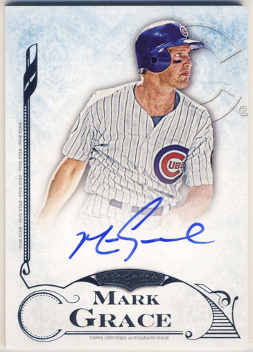 Mark Grace MLB 2015 Topps Five Star Signature Auto