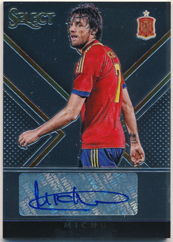 Michu 15-16 Panini Select Signature Auto 124/185 ミチュ