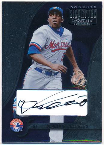 Vladimir Guerrero MLB 2003 Donruss Signature Series Auto