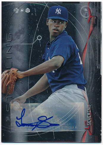 Luis Severino MLB 2014 Bowman Sterling Signature Auto