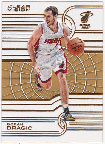 Goran Dragic NBA 15-16 Panini Clear Vision Bronze Parallel SP