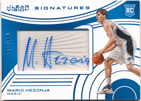 Mario Hezonja NBA 15-16 Panini Clear Vision Signature Auto 044/119
